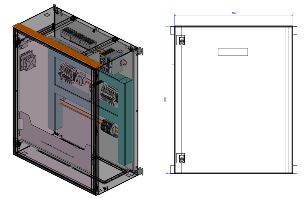Gabinete de control por Civerc